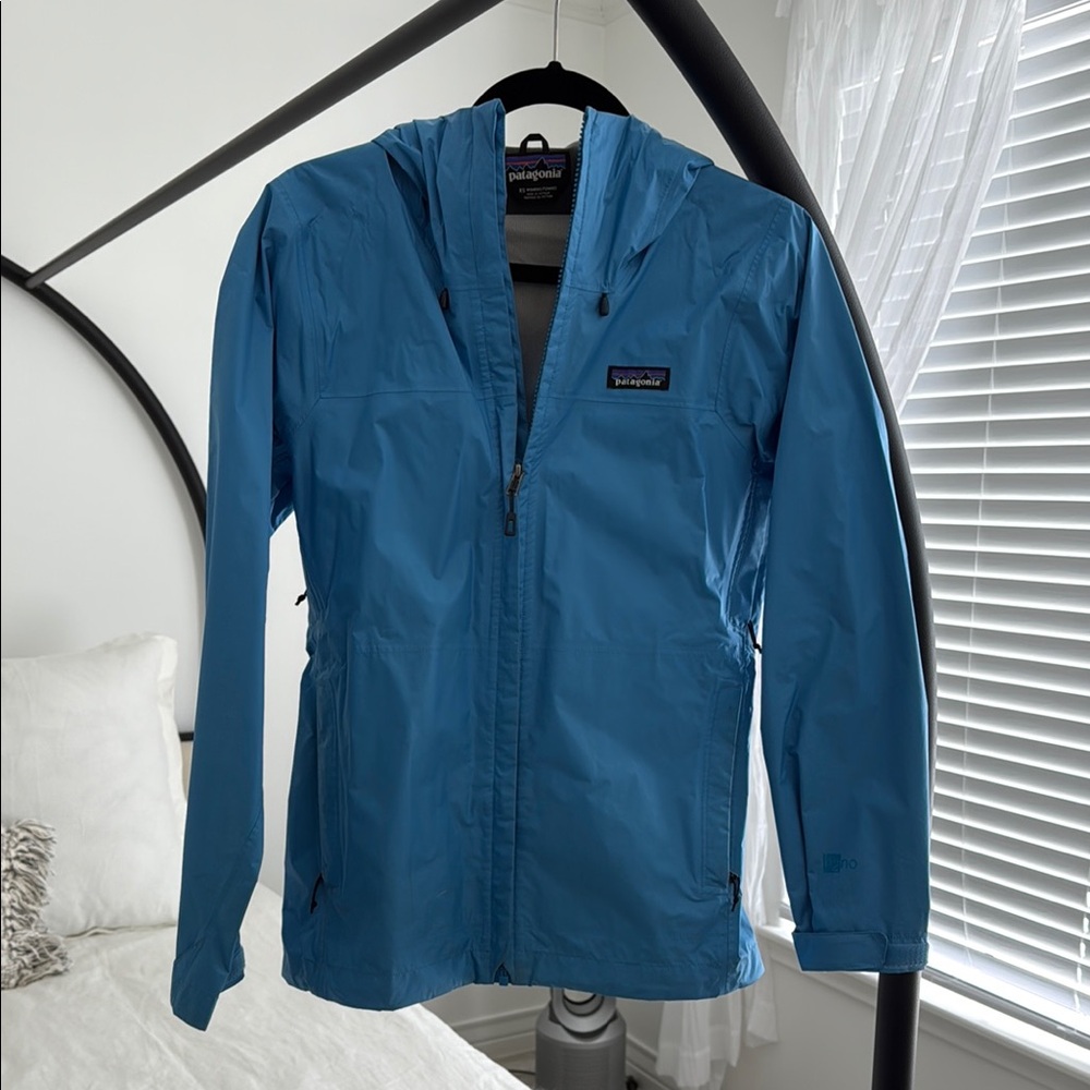 Patagonia Vibrant Blue Waterproof Jacket